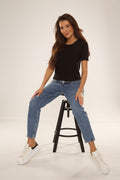   Bluzka Model Freya 698 Black - De Lafense 