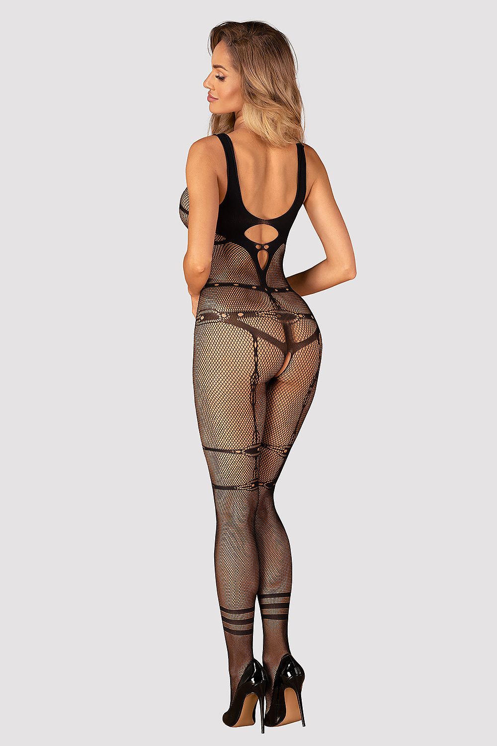   Bodystocking Model N123 Black - Obsessive 