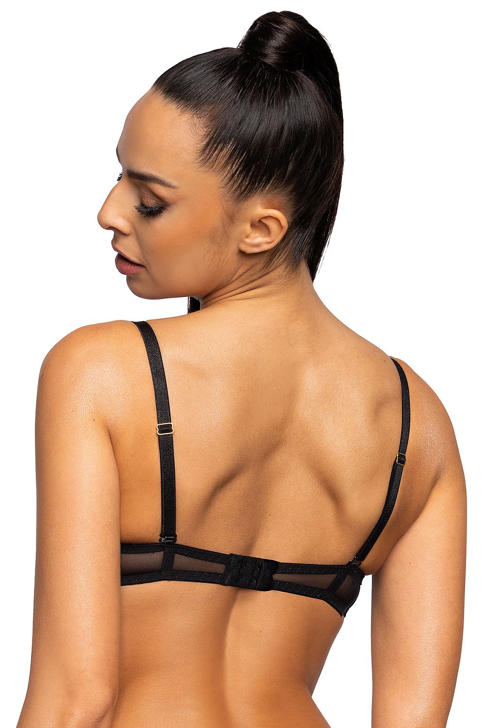  Biustonosz push up Biustonosz Push-up Model 3731/11 Melody Black - Mat 