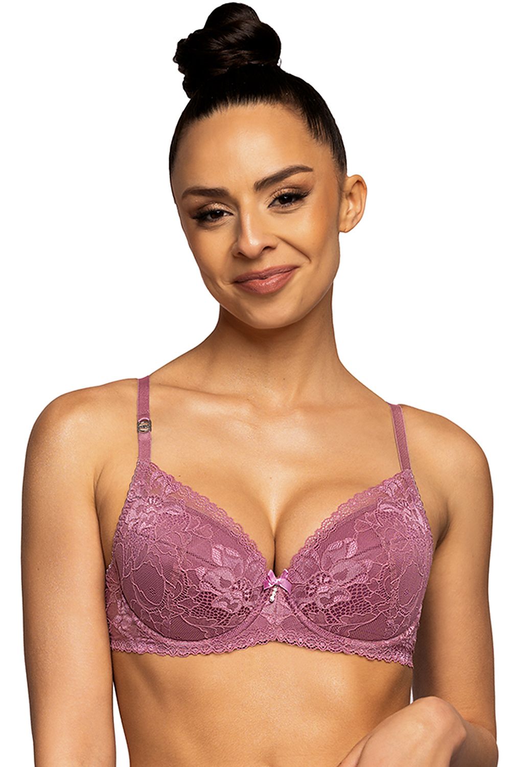  Biustonosz push up Biustonosz Push-up Model 3742/11 Rosie Pink - Mat 