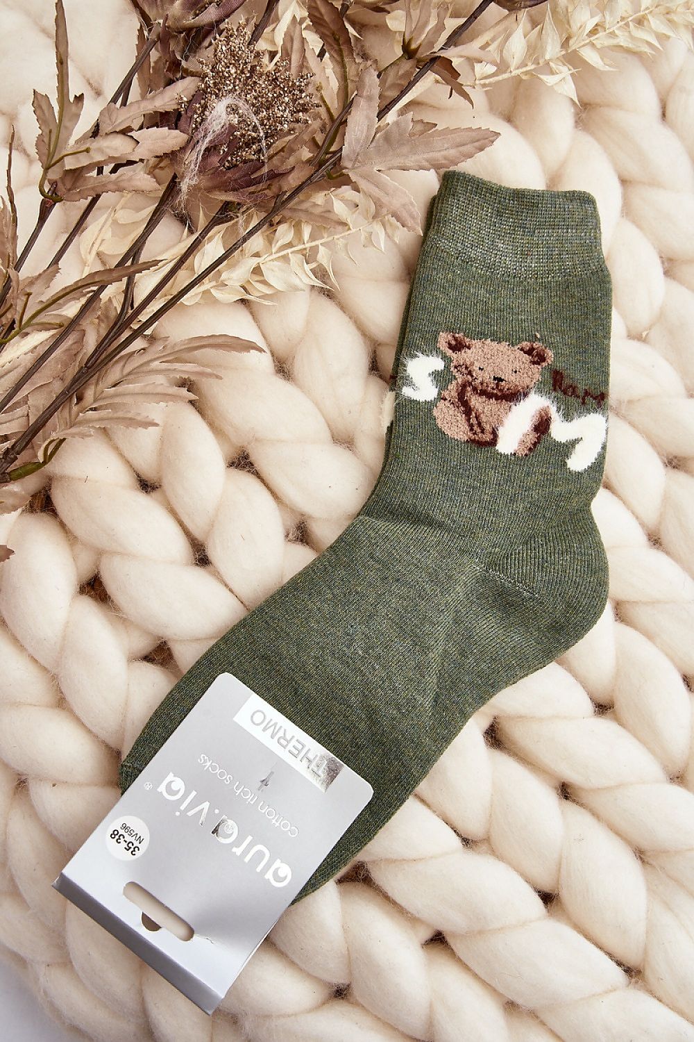   Skarpety Model SK.29375/NV596 Green - Step in style 