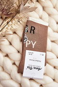   Skarpety Model SK.29391/NP627 Light Brown - Step in style 