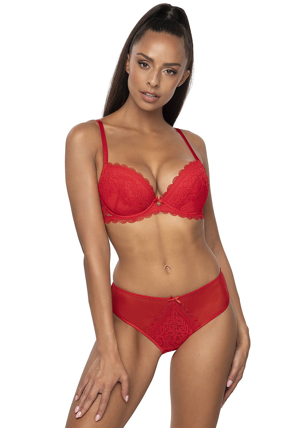  Biustonosz push up Biustonosz Push-up Model 0198/11/2 Estelle Red - Mat 