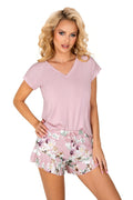  Piżama Damska Model Nicola 1/2 183076 Powder Pink/Wzór - Donna 
