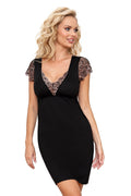  Koszulka nocna Koszulka Model Emma 183364 Black - Donna 