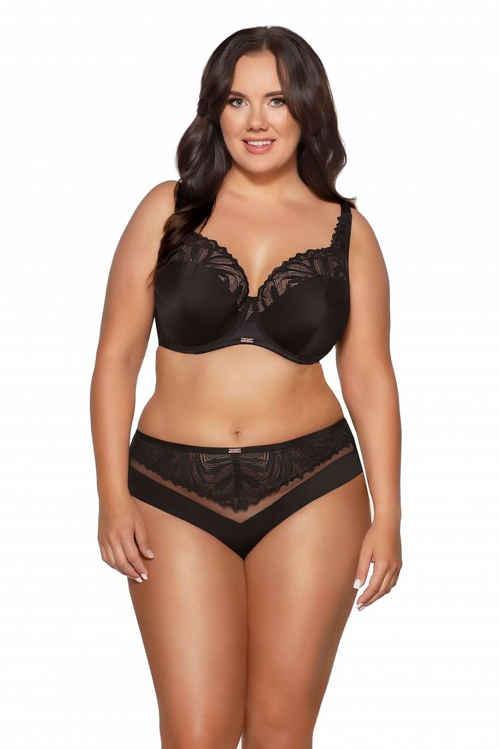  Biustonosz Soft Biustonosz Semi-Soft Model Yasemin 2105 Black - Ava 