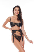   Komplet Model Daisy Set Black - Anais 
