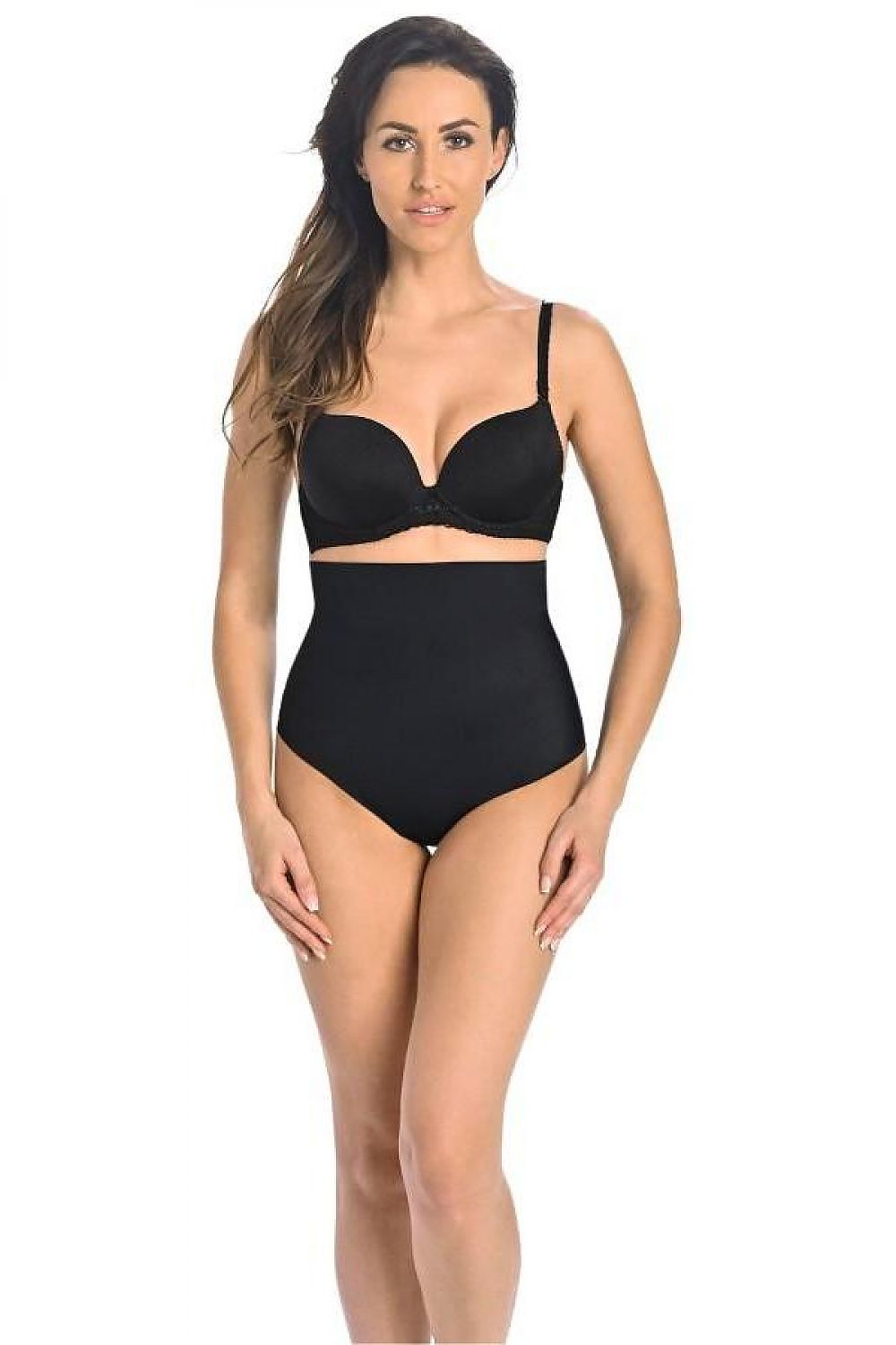   Figi wyszczuplające Model Riley 7104 Black - Teyli 