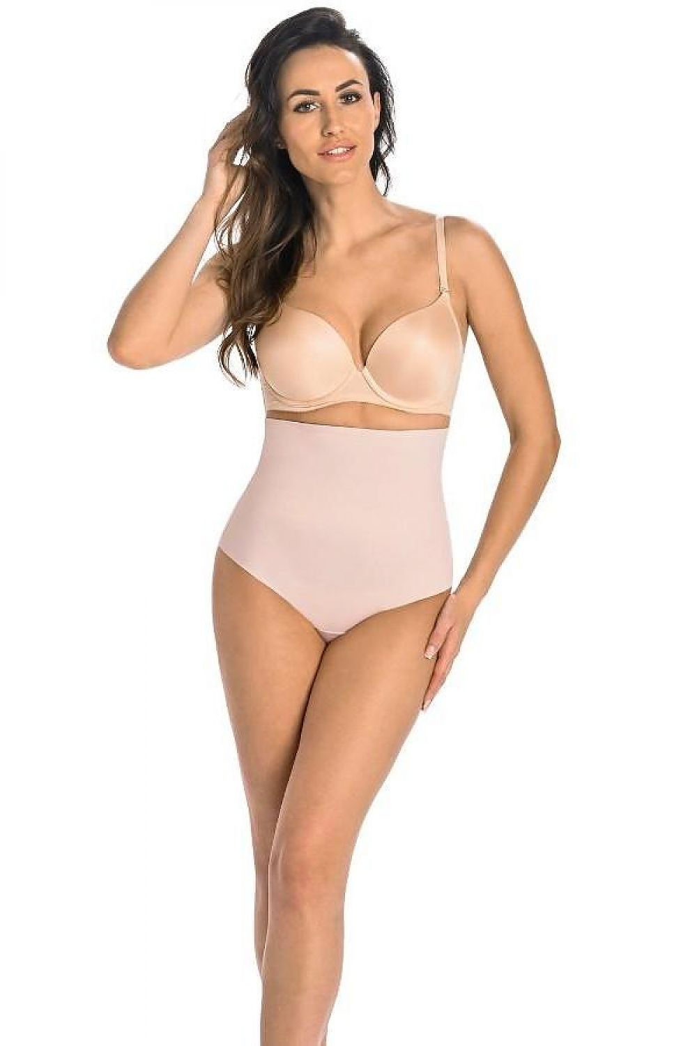   Figi wyszczuplające Model Riley 7104 Beige - Teyli 