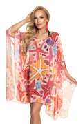  Sukienka Plażow Tunika Model Padma 15 Multicolor - Irall 