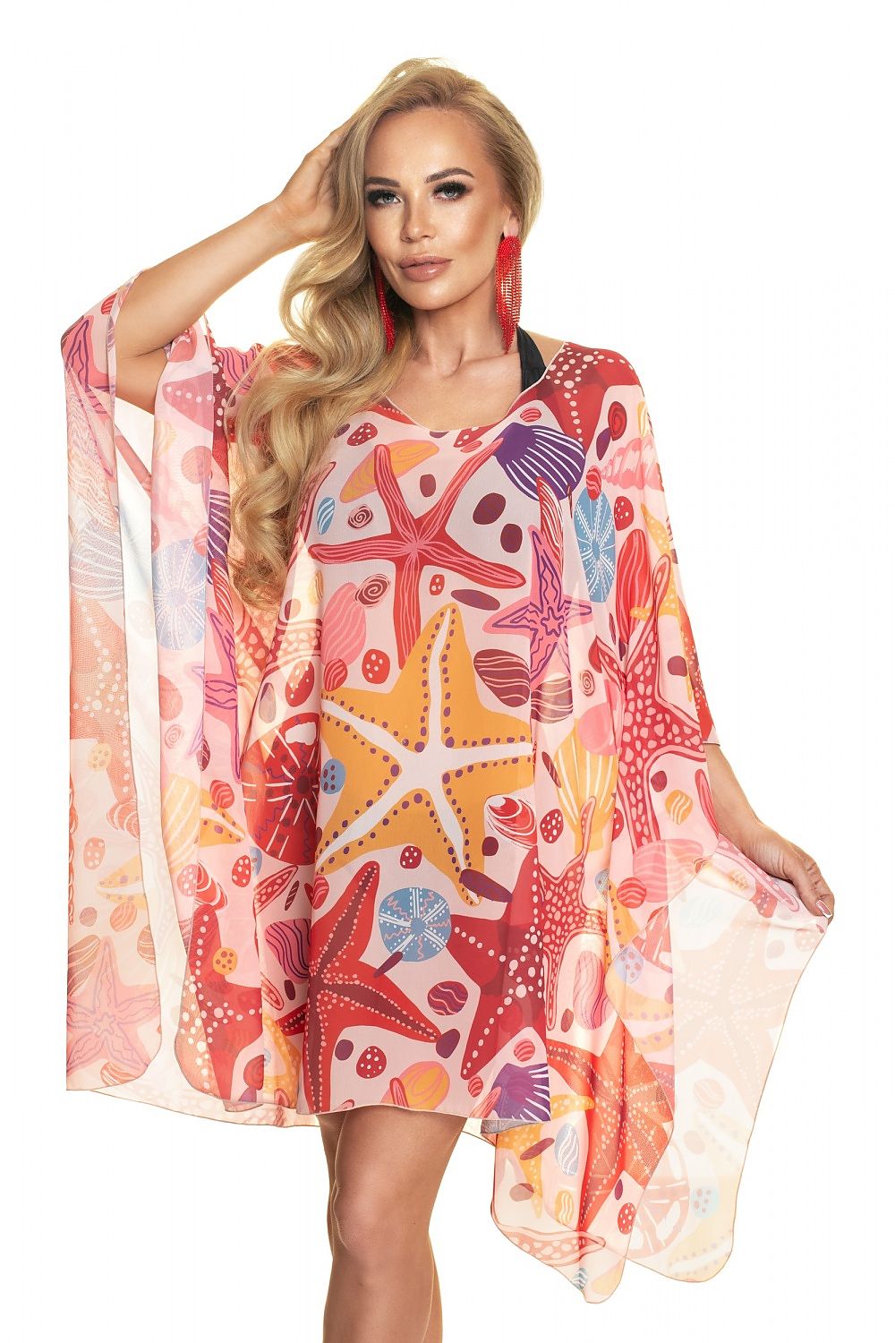  Sukienka Plażow Tunika Model Padma 15 Multicolor - Irall 