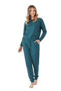  Piżama Damska Model Nikol 1479 Green - M-Max 