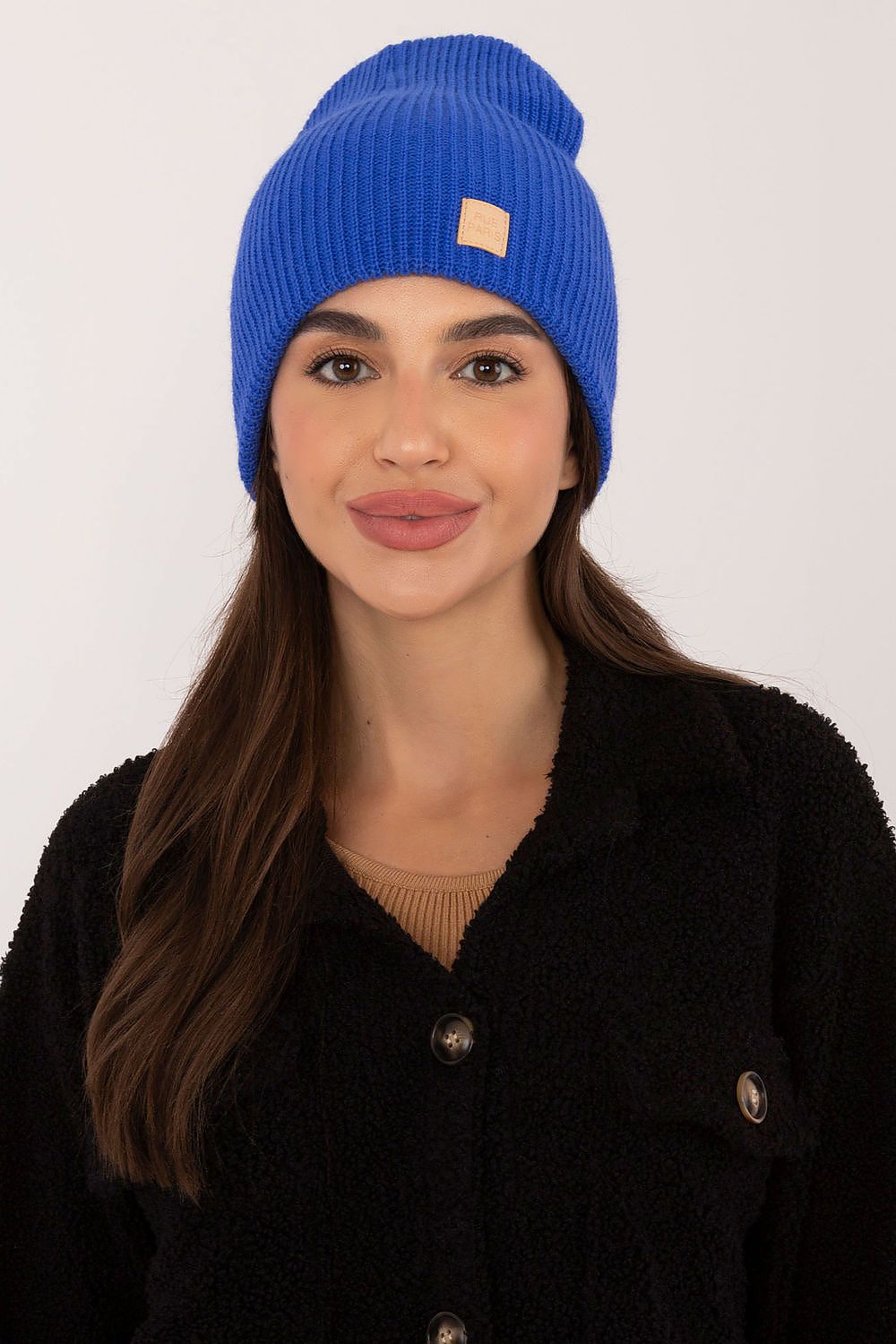   Czapka Model JK-CZ-50.25 Cobalt - Rue Paris 