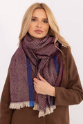   Szalik Model AT-SZ-18301.19 Bordo - AT 