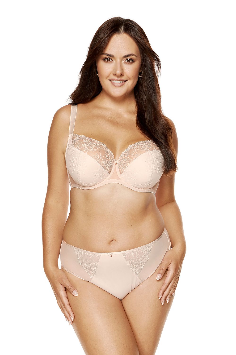  Biustonosz Soft Biustonosz Semi-Soft Model Charme B3 Powder Pink - Gorteks 