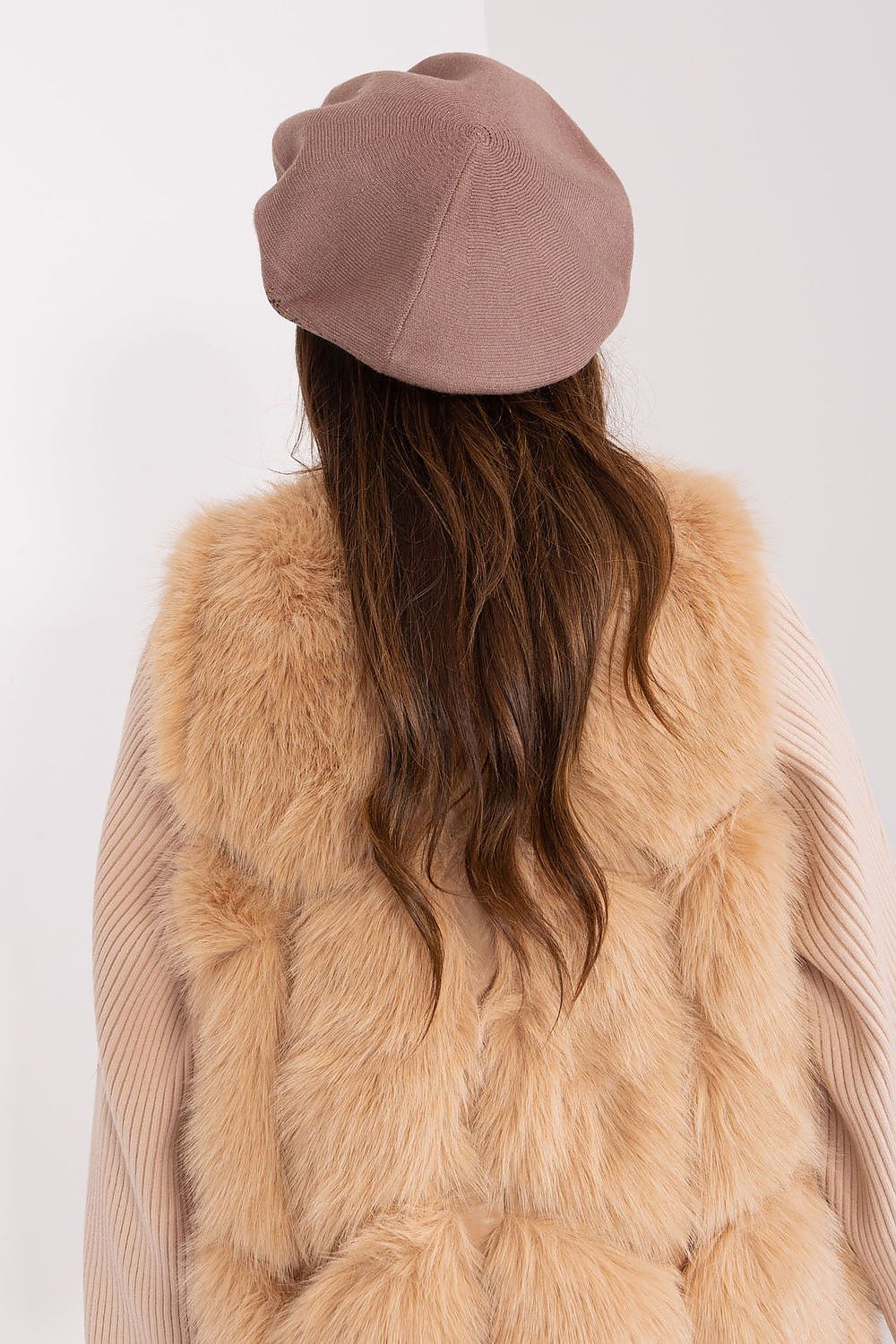   Beret Model AT-CZ-231605.21P Brown - AT 