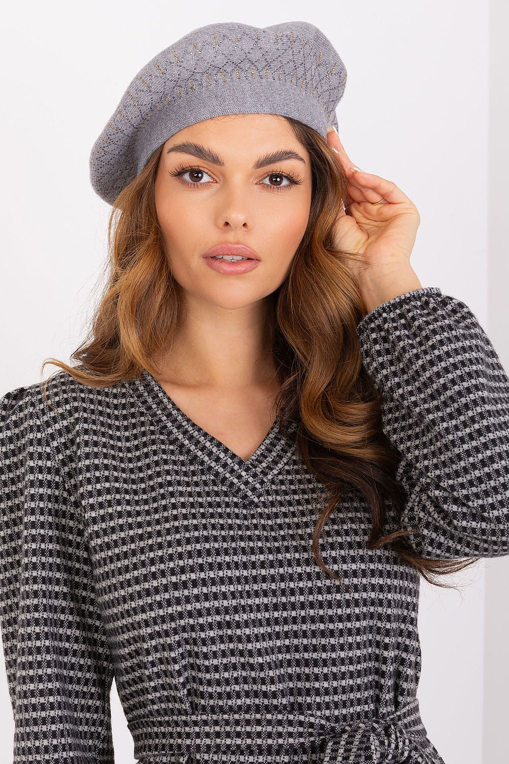   Beret Model AT-CZ-231605.24P Grey - AT 