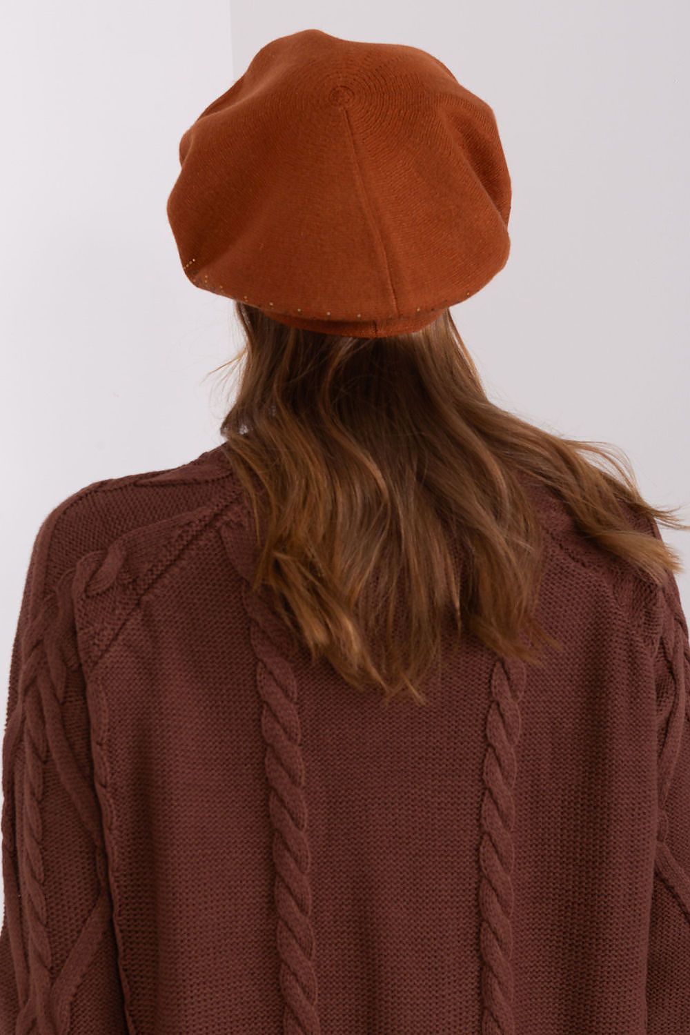   Beret Model AT-CZ-231605.24P Light Brown - AT 