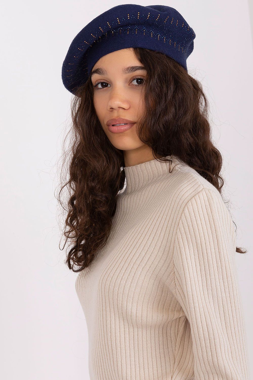   Beret Model AT-CZ-231605.21P Navy - AT 