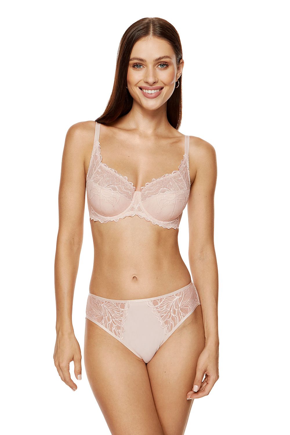  Biustonosz Soft Biustonosz Semi-Soft Model Femme B3 Beige - Gorteks 