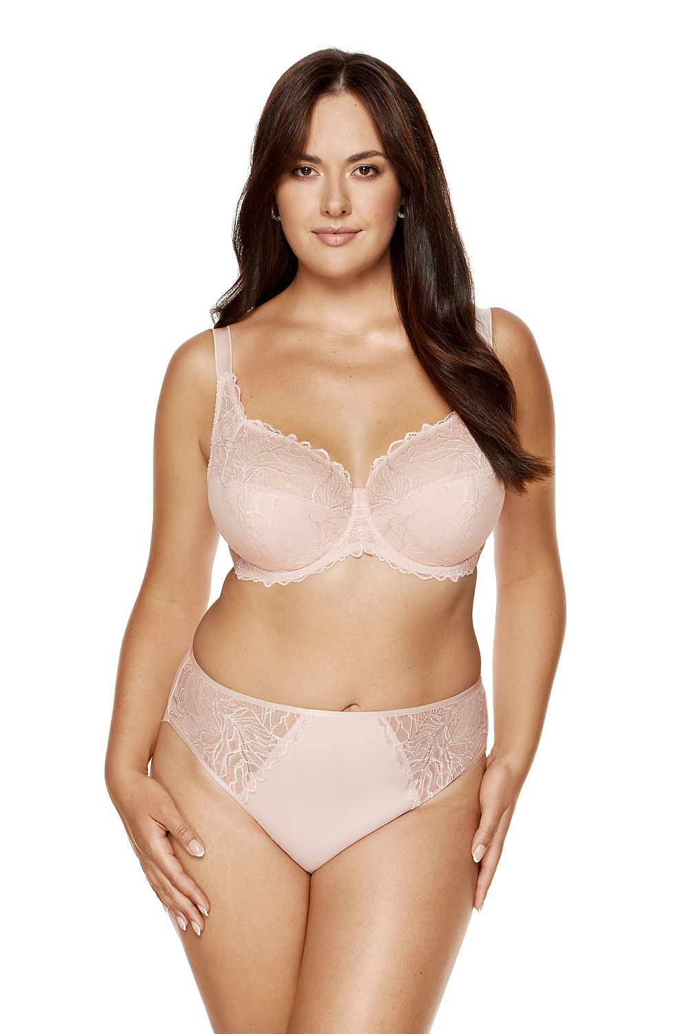  Biustonosz Soft Biustonosz Semi-Soft Model Femme B3 Beige - Gorteks 