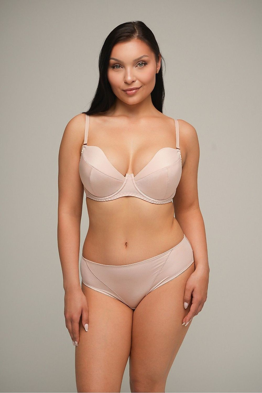  Biustonosz push up Biustonosz Push-up Model 2202 Beige - Ava 