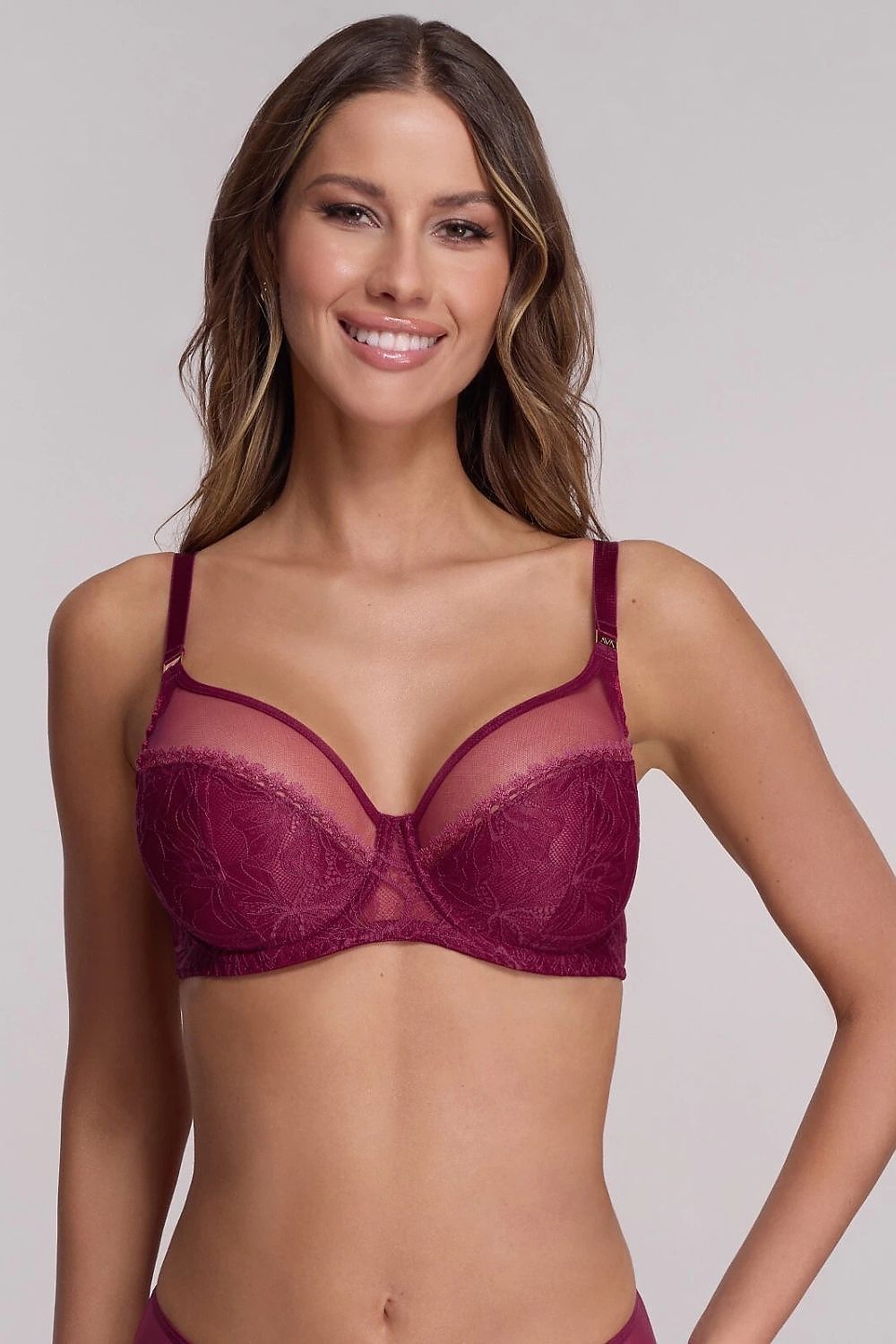  Biustonosz push up Biustonosz Soft Model Chianti 1396 Chianti - Ava 