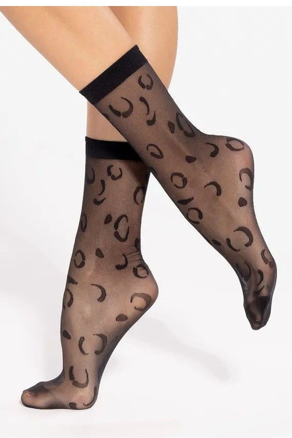   Skarpetki Model Trendy Line 15 20 Den Black - Gatta 