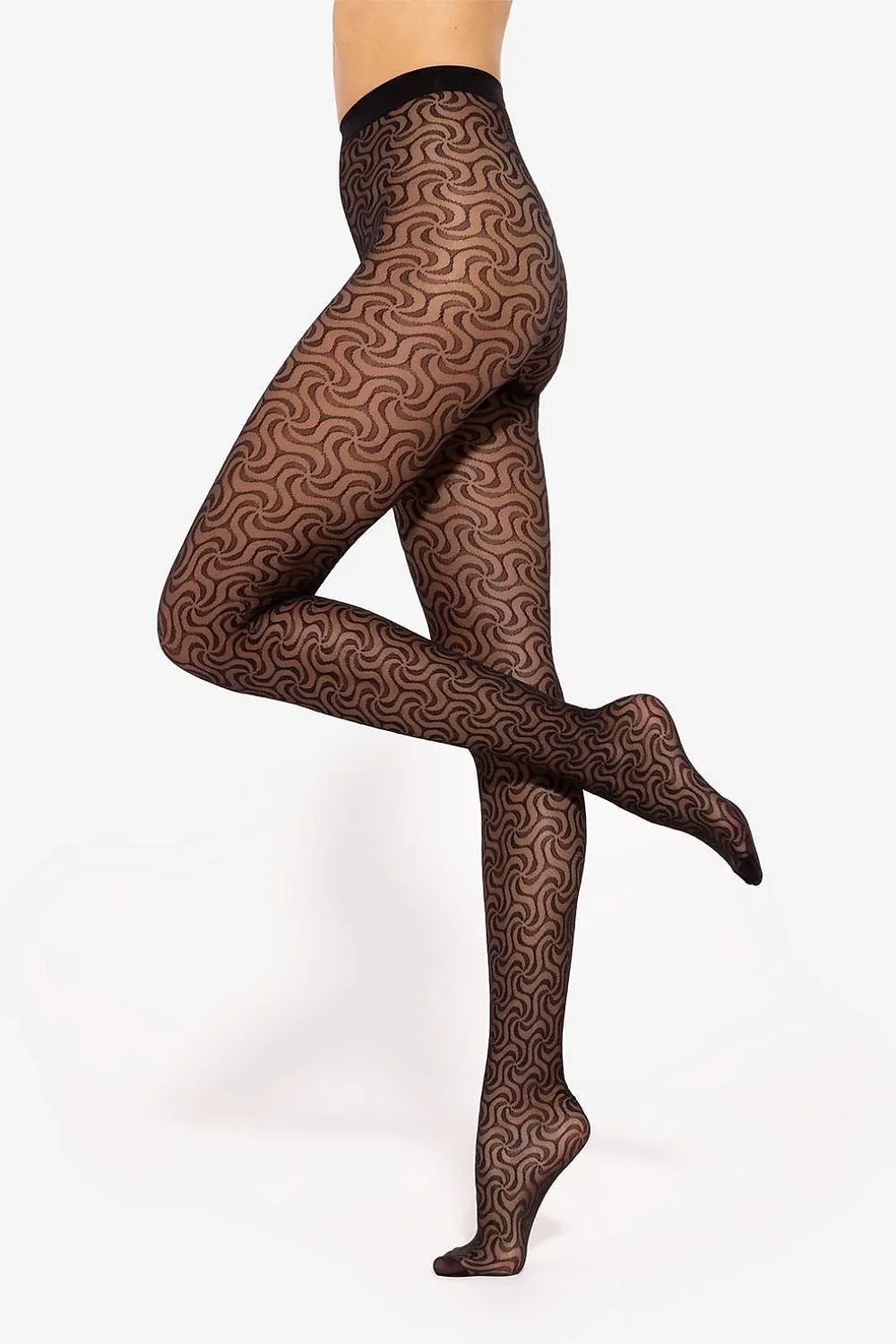   Rajstopy Model Mosaica 02 20 Den Nero - Gatta 