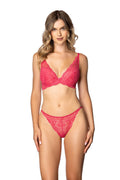  Biustonosz push up Biustonosz Push-up Model Eternal M-4028/11/1 Malina - Mat 