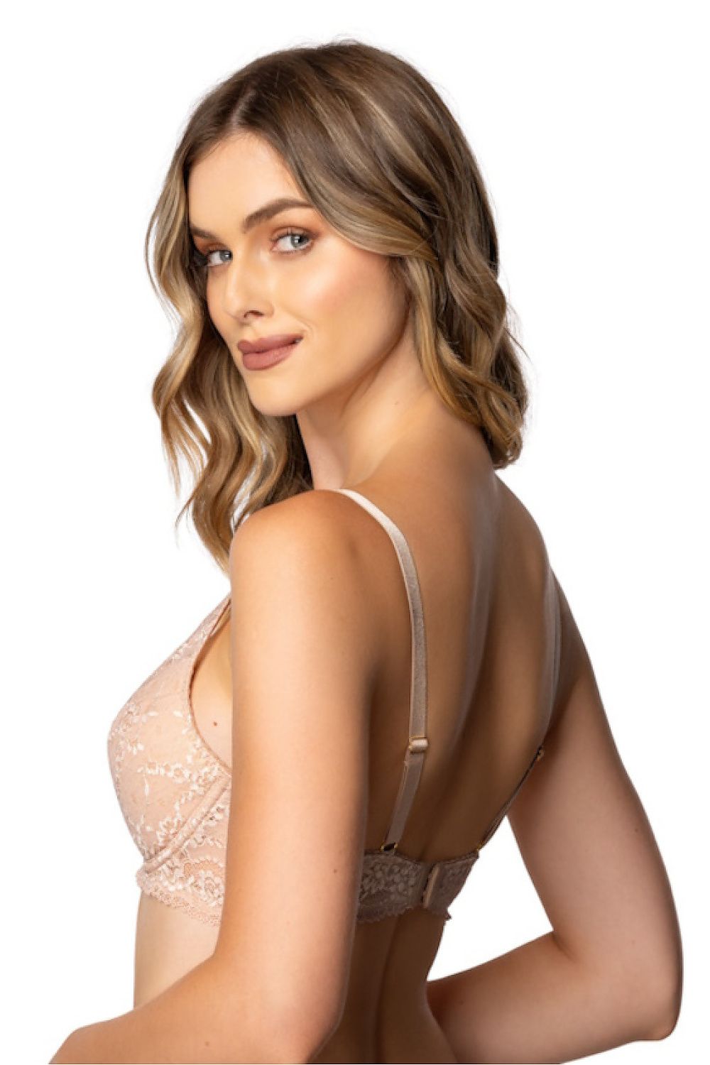  Biustonosz push up Biustonosz Push-up Model Sonnet M-4001/11/1 Beige - Mat 