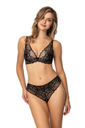 Biustonosz push up Biustonosz Push-up Model Venice M-4023/11/1 Black - Mat 