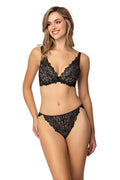  Biustonosz push up Biustonosz Push-up Model Aura M-4022/11 Black - Mat 