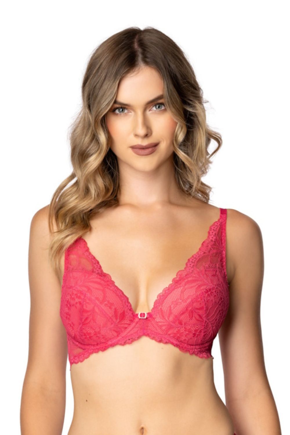  Biustonosz push up Biustonosz Push-up Model Eternal M-4028/11/1 Malina - Mat 