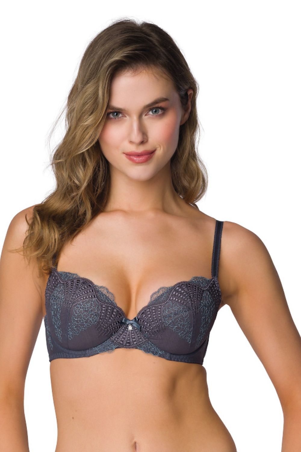  Biustonosz push up Biustonosz Push-up Model Melisande M-3930/11 Grey - Mat 