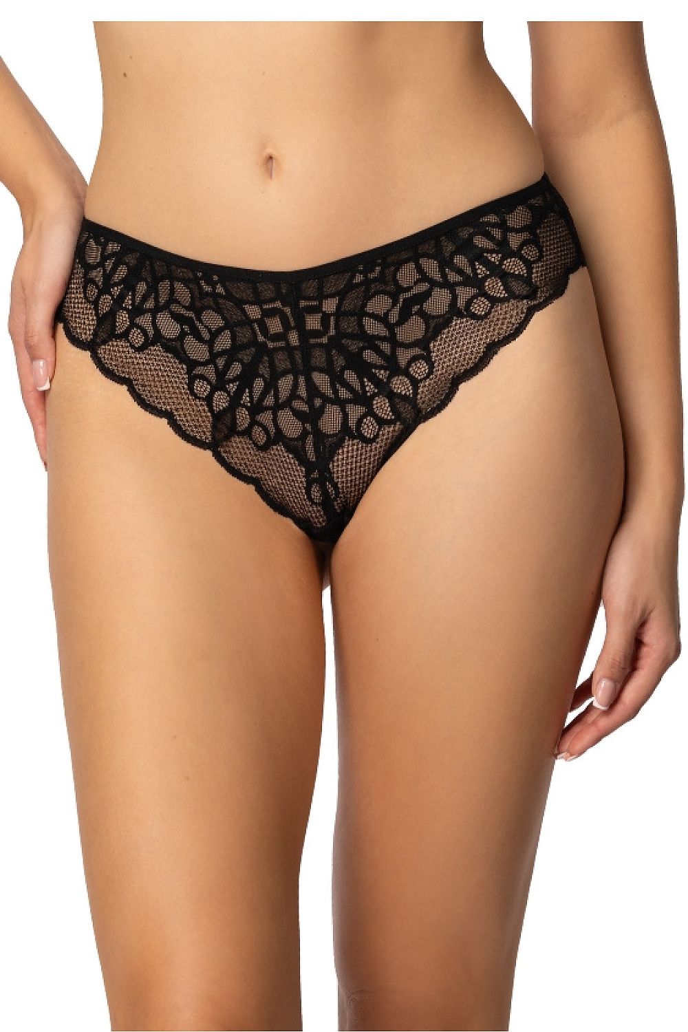  Figi Brazyliany Model Venice F-4023/54 Black  - Mat 