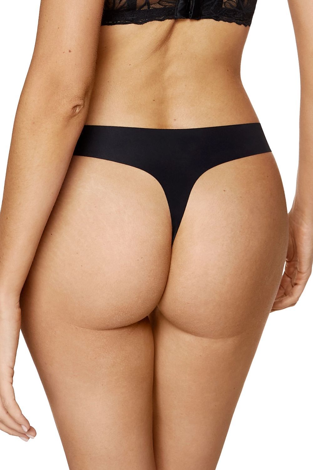  Komplet Stringi Model Blanca 3pack S Black - Gorteks 