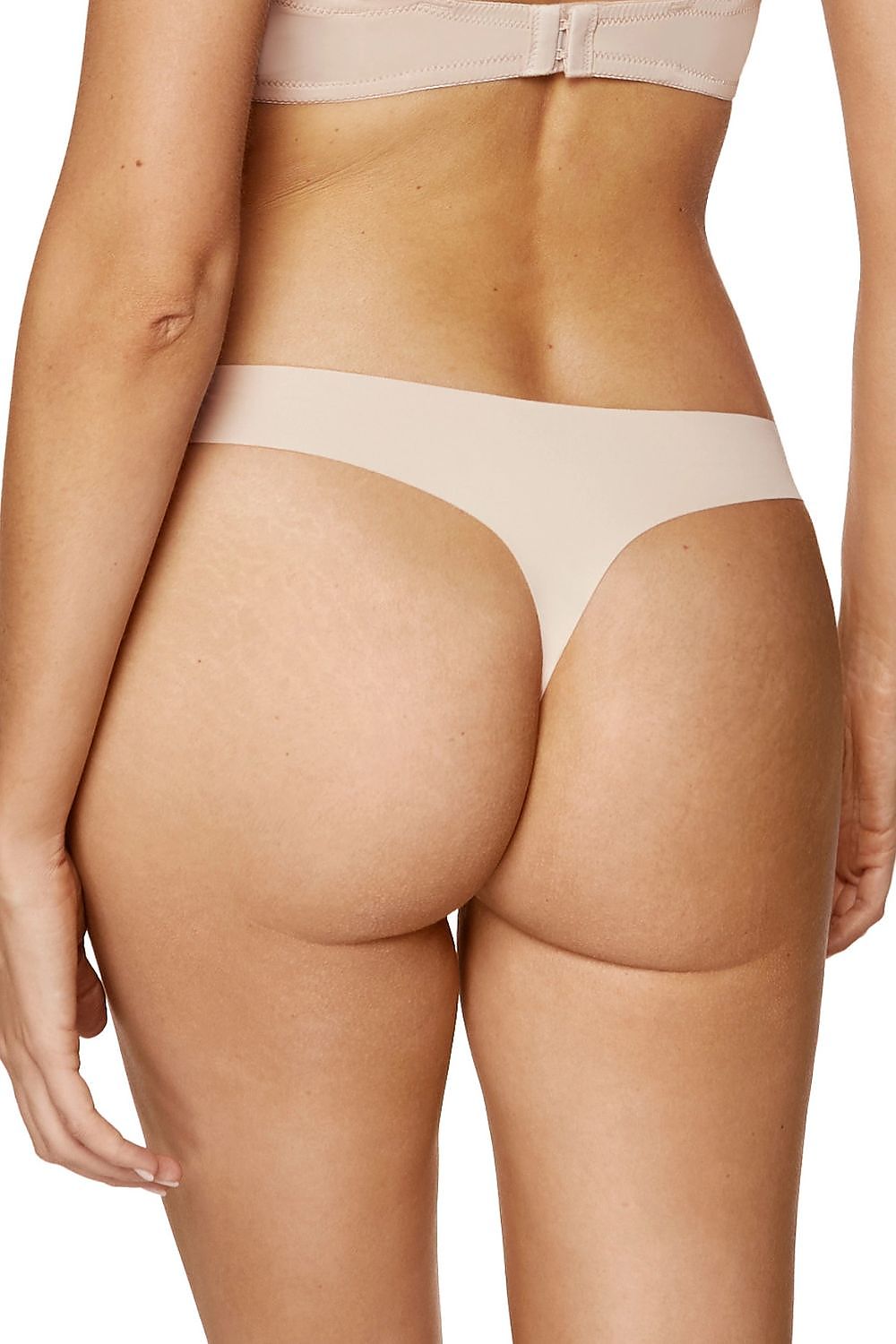  Komplet Stringi Model Blanca 3pack S Beige - Gorteks 