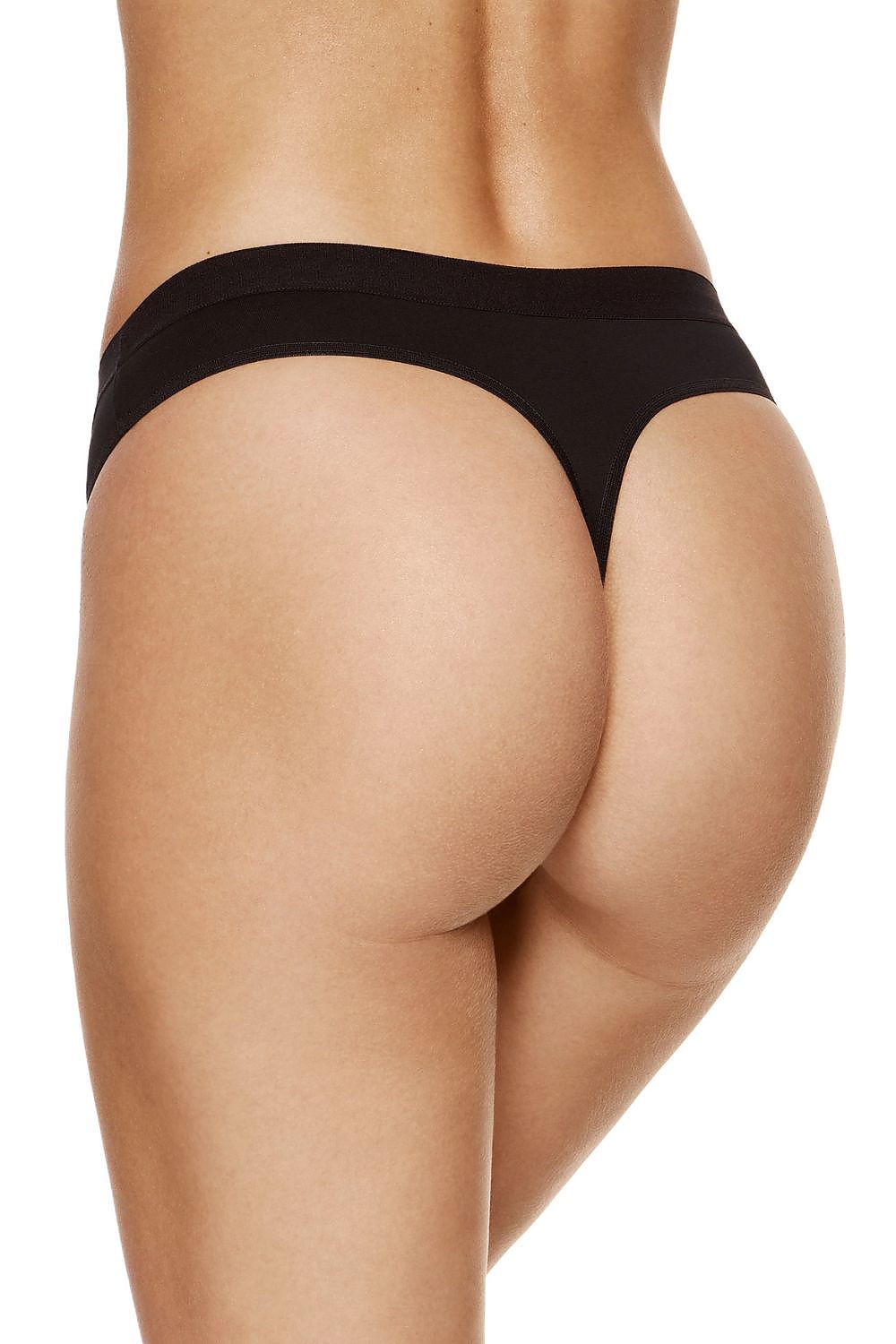  Komplet Stringi Model Alana 3pack S Black - Gorteks 