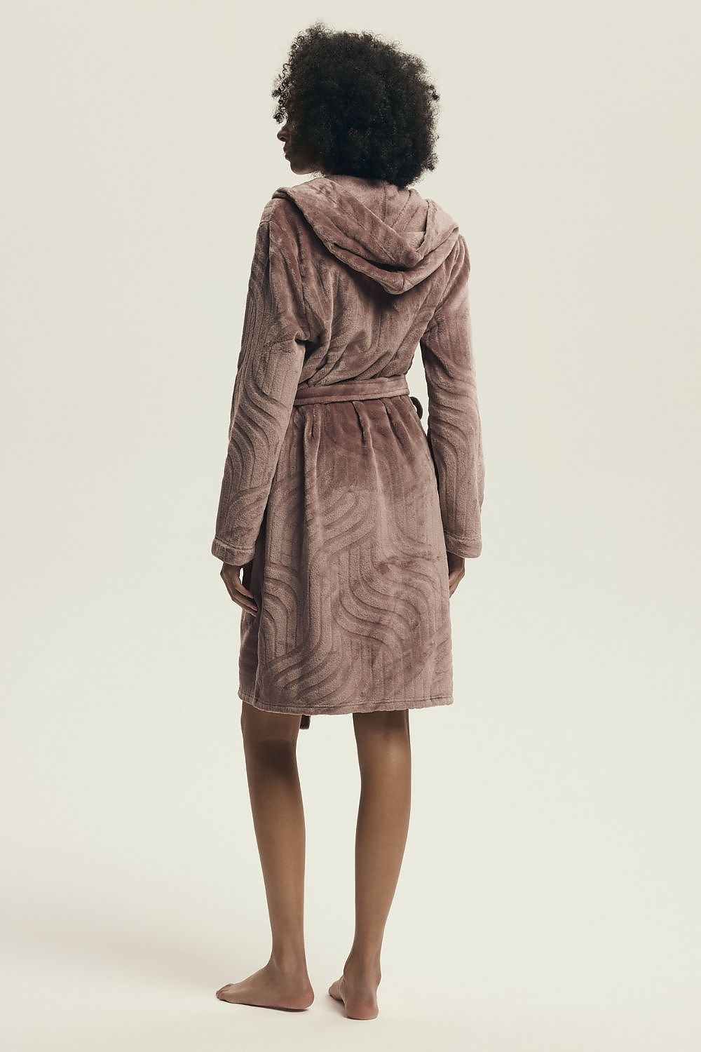  Szlafrok Damski Model Devyn 43602-93X Violet Bordo - Henderson 