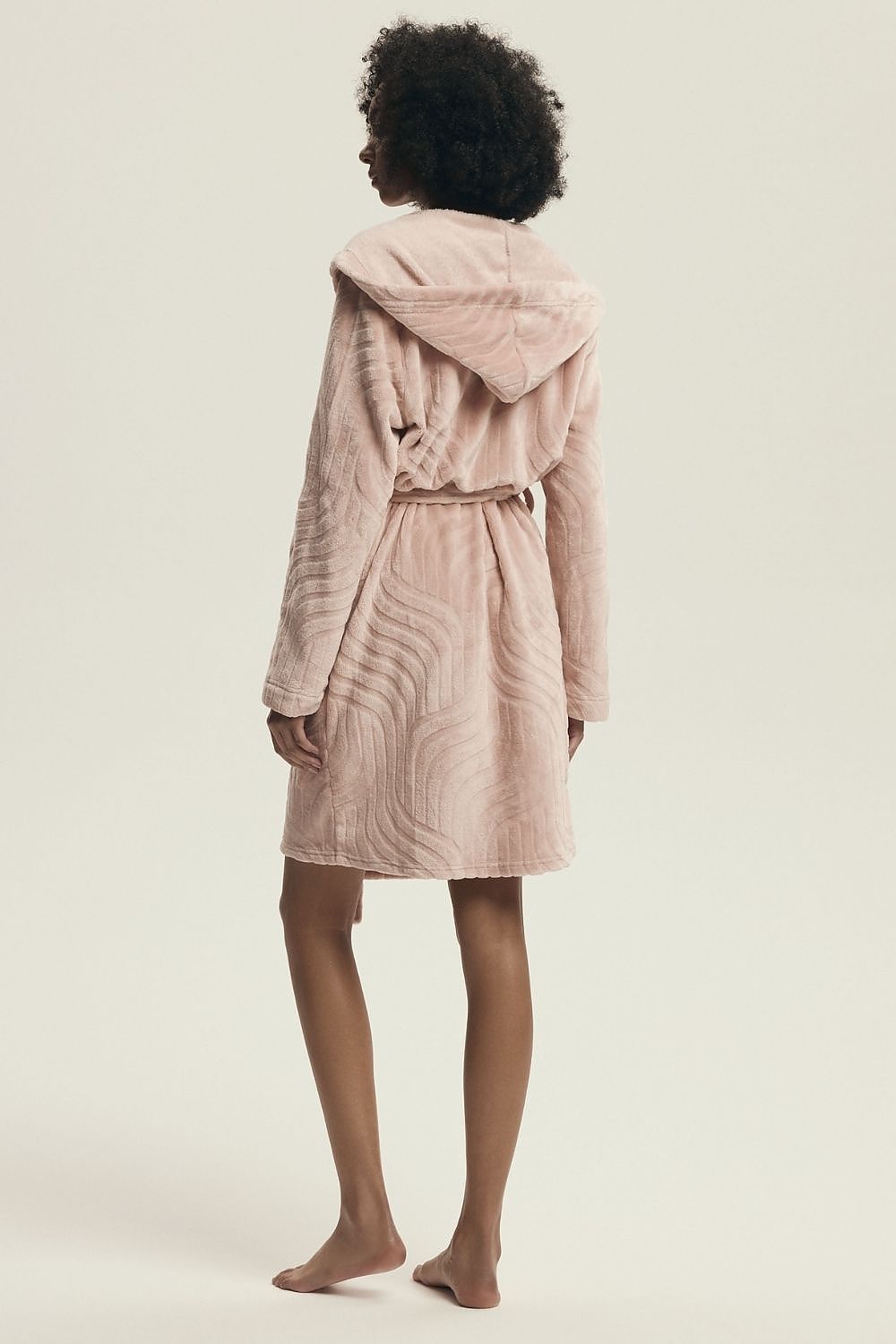  Szlafrok Damski Model Devyn 43602-39X Powder Pink - Henderson 