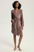  Szlafrok Damski Model Daryl 43612-39X Dirty Pink - Henderson 