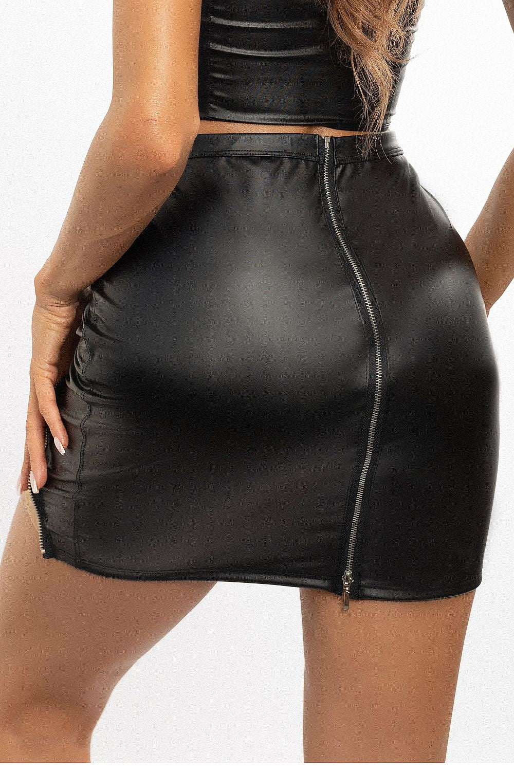   Spódnica Model V-10969 Black - Axami 