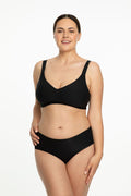  Biustonosz Soft Model Jelly Bra Comfort Black - Julimex 
