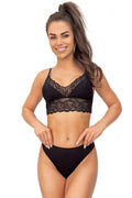  Biustonosz Soft Biustonosz Top Model 244 222546 Black - Donna 