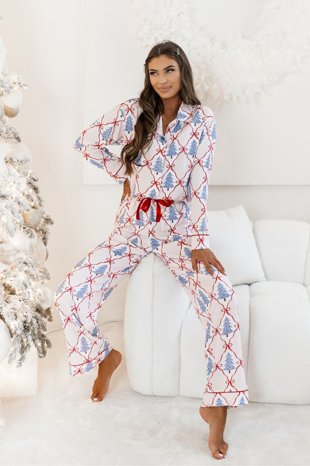  Piżama Damska Model Tally 426242674 Christmas Yree - LaBalancia 