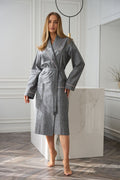  Szlafrok Damski Model Coco 2530 Grey - L&L collection 