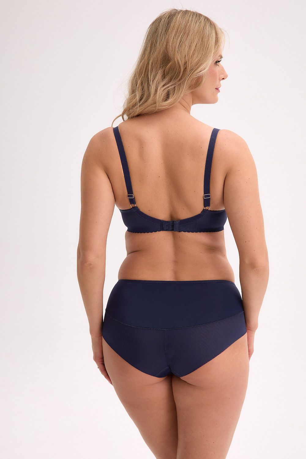  Biustonosz Soft Biustonosz Semi-Soft Model Veda 1323 Navy - Gaia 