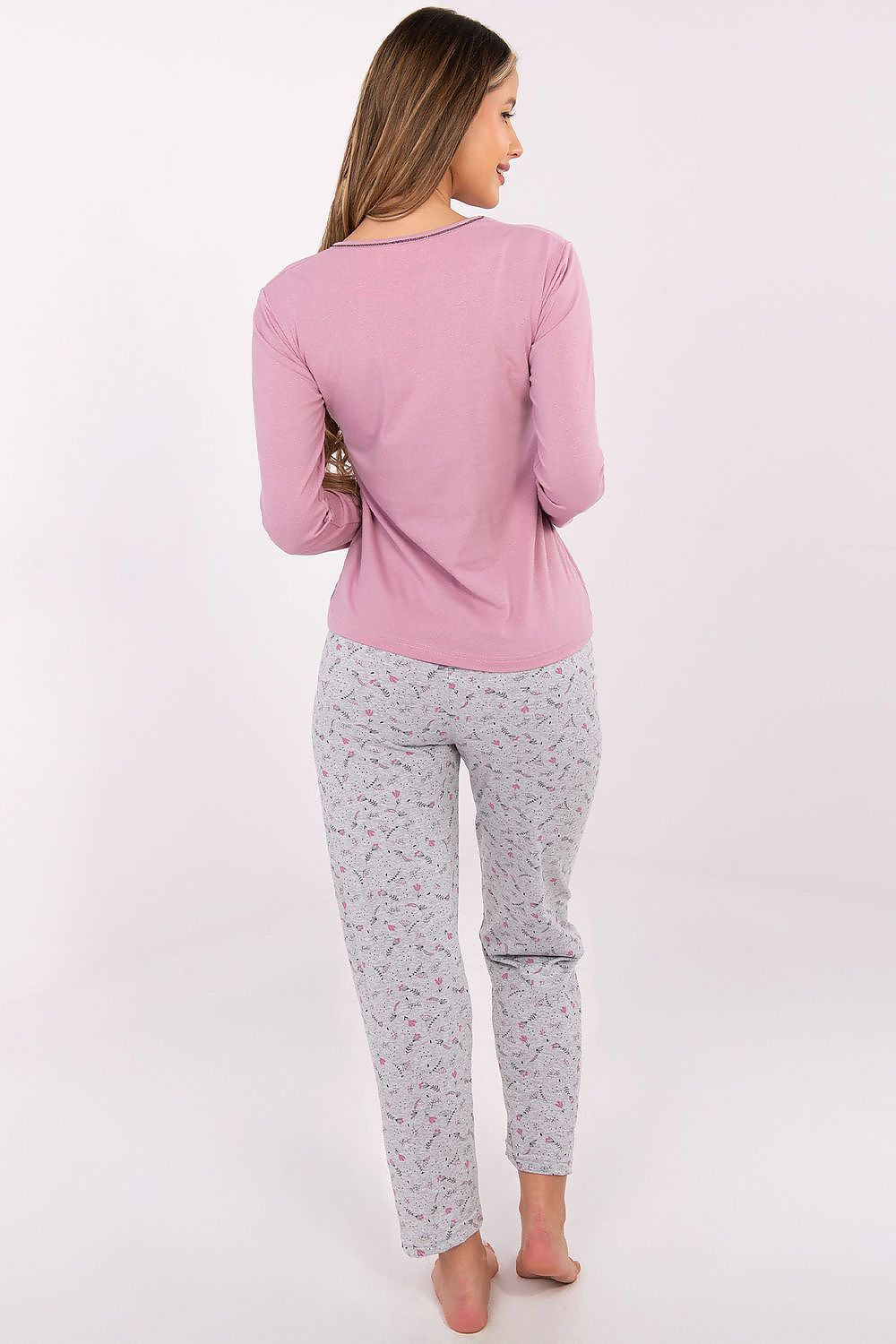  Piżama Damska Model DU-PI-FP-003.99P Dark Pink - Forever Pink 