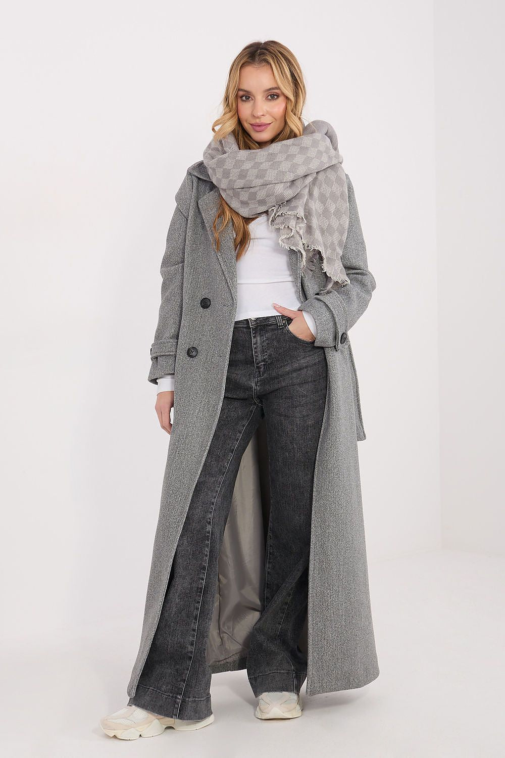   Szalik Model AT-SZ-16501.61 Grey - AT 
